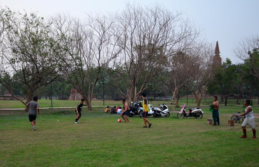 Soccer in Ayutthaya